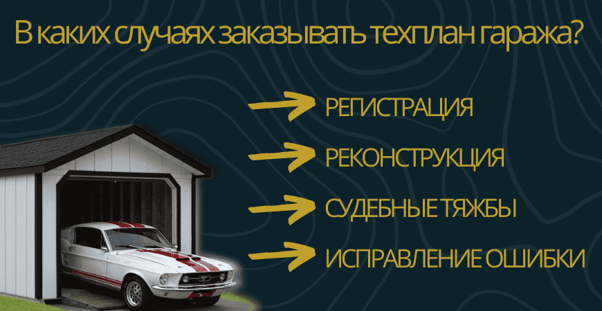 Заказать техплан гаража в Жуковском под ключ